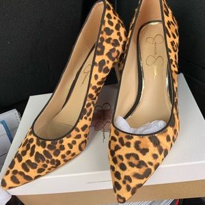 Jessica Simpson Carpena Leopard On Calf 